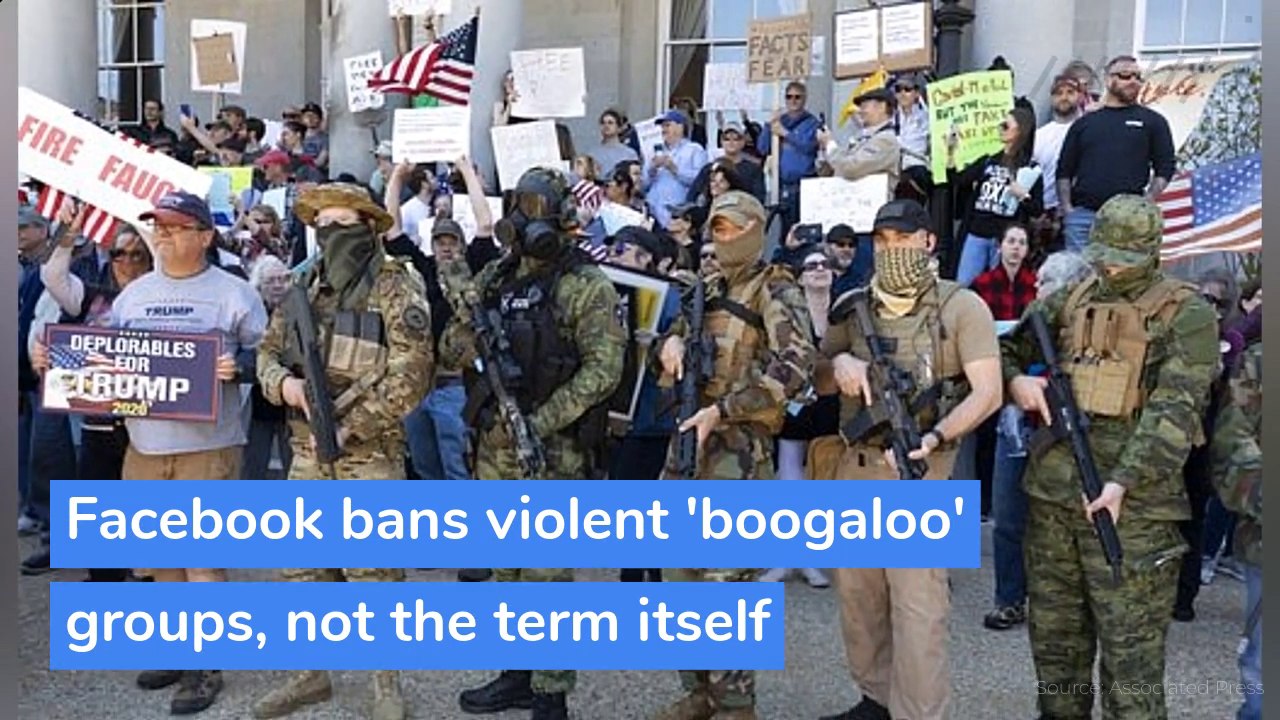 Facebook bans violent 'boogaloo' groups, not the term itself, and other top stories from July 03, 2020.