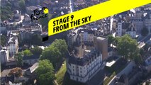Tour de France 2020 - Étape 9 vue du ciel / Stage 9 from the sky : Pau - Laruns