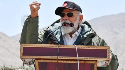 Modi Visit Ladakh : 5 Key Notes to China | Modi Strong message