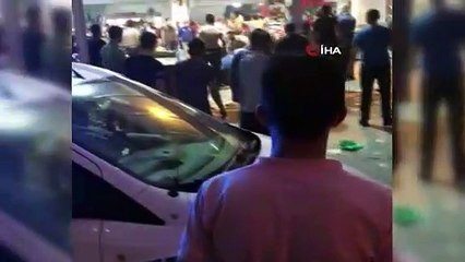 Başkent'te pompalı tüfekli ve satırlı pazarcı kavgası
