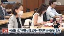 안보라인 물갈이…국정원장 박지원·통일장관 이인영