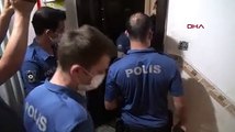 Kocasının döverek eve kilitlediği kadını polis kurtardı