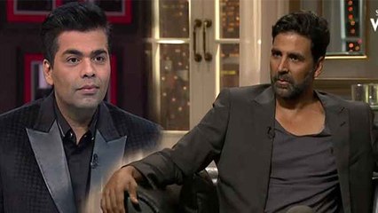 Akshay Kumar ने Aishwarya की वजह से यूं लगाई Karan Johar की क्लास | FilmiBeat
