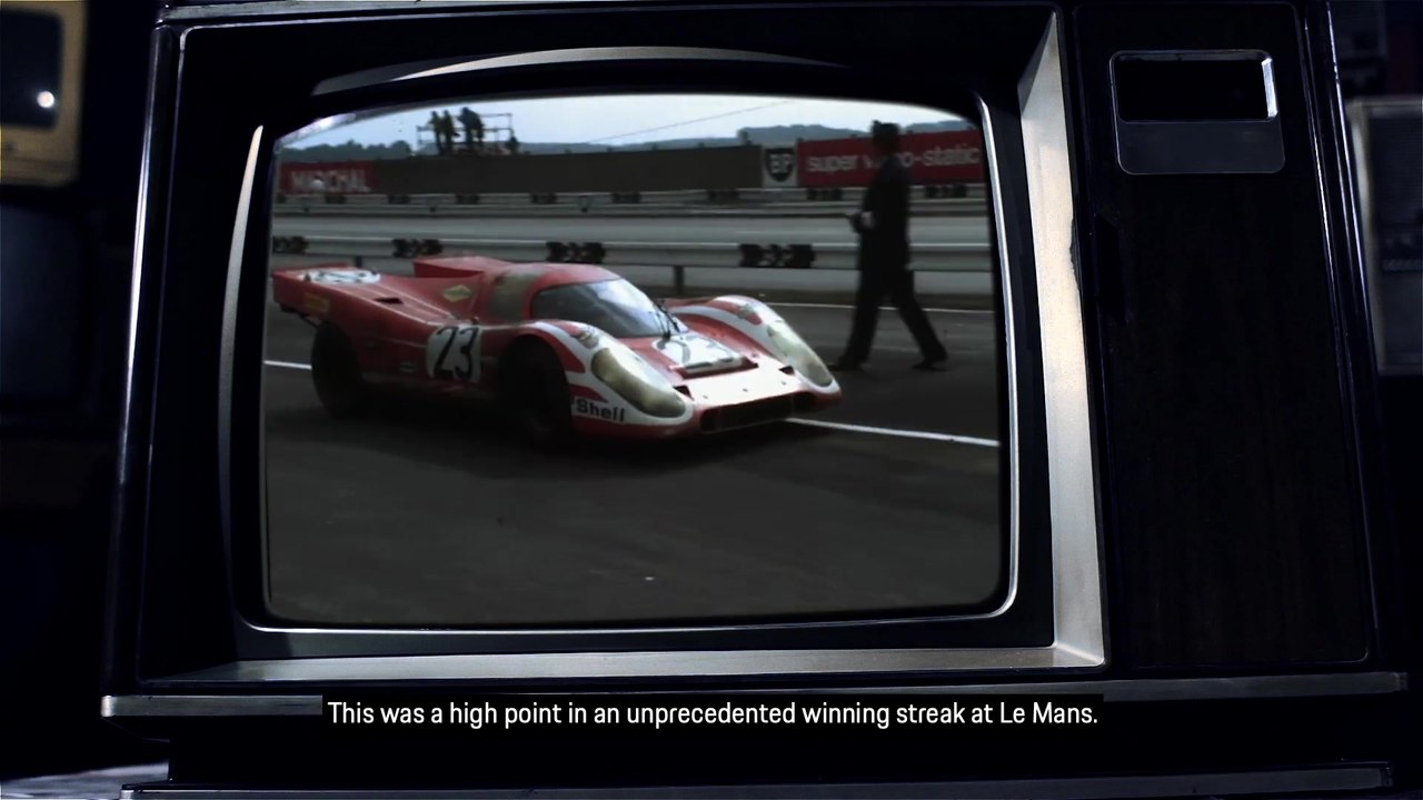 Erinnerungen von Porsche in Le Mans