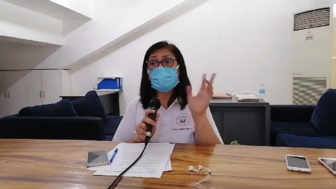 Press Briefing of the new COVID cases in Negros Oriental (June 25, 2020) with Dr. Liland Estacion
