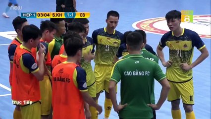 Trực tiếp | Sanna Khánh Hòa - Cao Bằng | Futsal HDBank VĐQG 2020 | VFF Channel