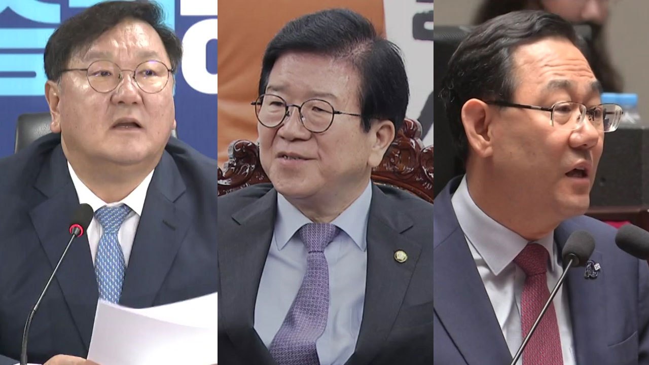 박병석 의장, 김태년·주호영 잇따라 회동...내일 '원 구성' 본회의 / YTN