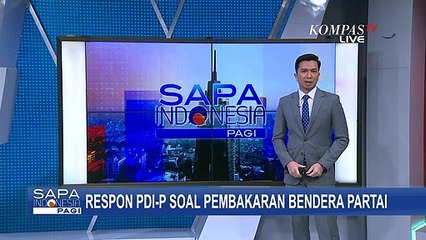 Respon PDIP Soal Pembakaran Bendera Partai Saat Demo