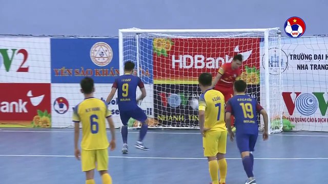 Highlights | Quảng Nam - Sanatech Khánh Hòa | Futsal HDBank VĐQG 2020 | VFF Channel