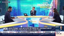 La pépite : Akius, une application mobile de vidéo en direct soutenant les acteurs du spectacle vivant par Lorraine Goumot - 25/06