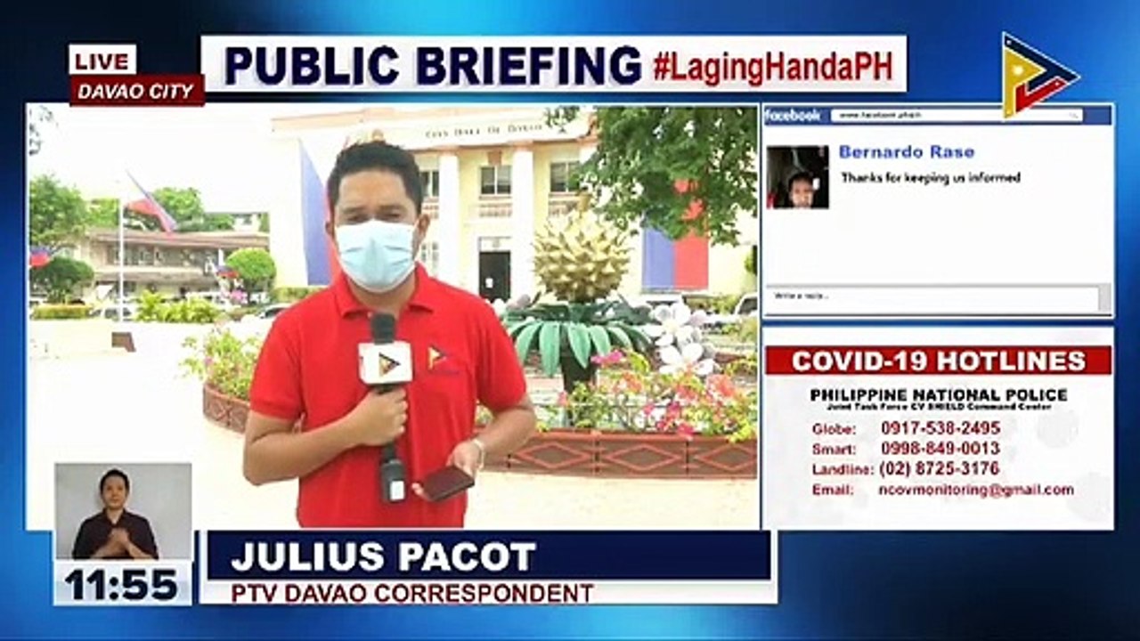 #LagingHanda | Davao LGU, mag-aalok ng libreng CoVID-19 testing sa mga pasaherong darating sa Francisco Bangoy International Airport