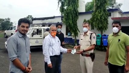 व्यापारी के मिलने पर परिजनों ने मक्सी पुलिस को दिया 21,000 का इनाम