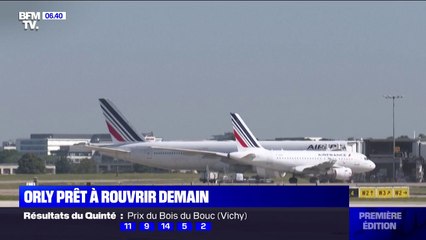 L'aéroport d'Orly rouvre vendredi, avec un trafic fortement réduit
