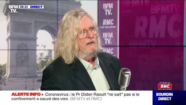 Je vais me lever et m'en aller : échange houleux entre Didier Raoult et Jean-Jacques Bourdin en direct