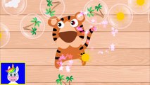 SAFARI ANIMALS PUZZLE GAME for Toddlers & Kids - African Animals Puzzle Apps for