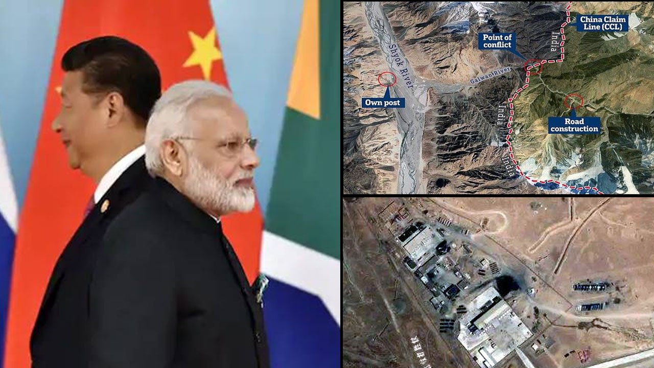 #IndiaChinaFaceOff : Galwan Valley లో China రహస్య నిర్మాణాలు.. వెలుగుచూసిన Satellite చిత్రాలు!