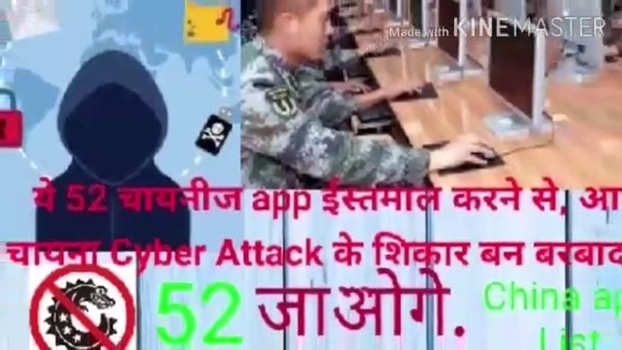 ये 52 चायनीज App का इस्तमाल करने से आप चायना cyber attack के शिकार बन बरबाद हो जाओगे  china app list
