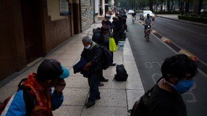 Queues ramp up at Mexican food banks as COVID hits the poor