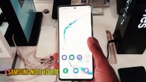 Samsung Galaxy Note 10 Lite Quick Hands on Review 2020