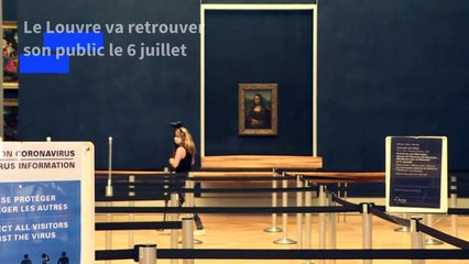 Le Louvre prépare sa réouverture, après "plus de 40 millions de pertes"
