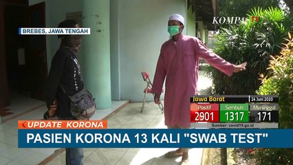 Скачать видео: Pasien Corona 13 Kali Tes Swab, Akhirnya Dinyatakan Negatif Virus