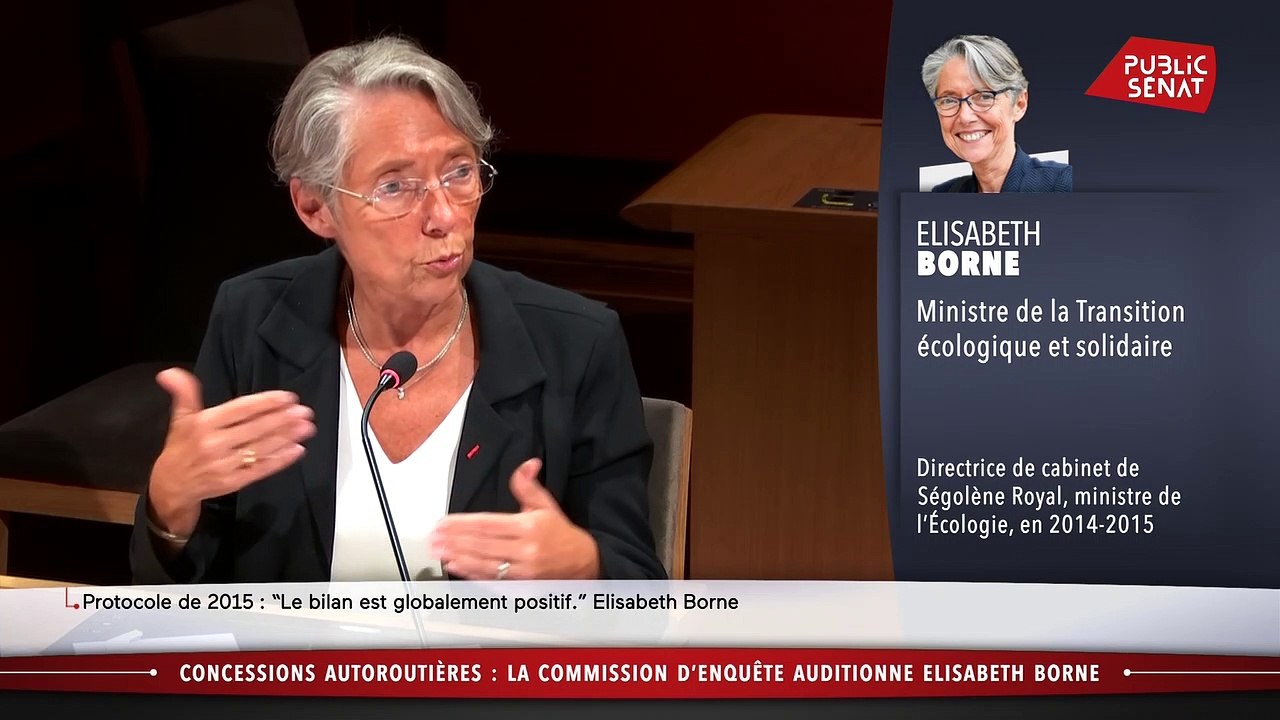 Concessions autoroutières : "Ces contrats ont été négociés dans les années 1960 [...] il faut les solder et passer à autre chose." Elisabeth Borne