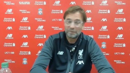 31e j. - Klopp : "Les joueurs vont courir après le ballon comme si c'était le dernier de la planète"