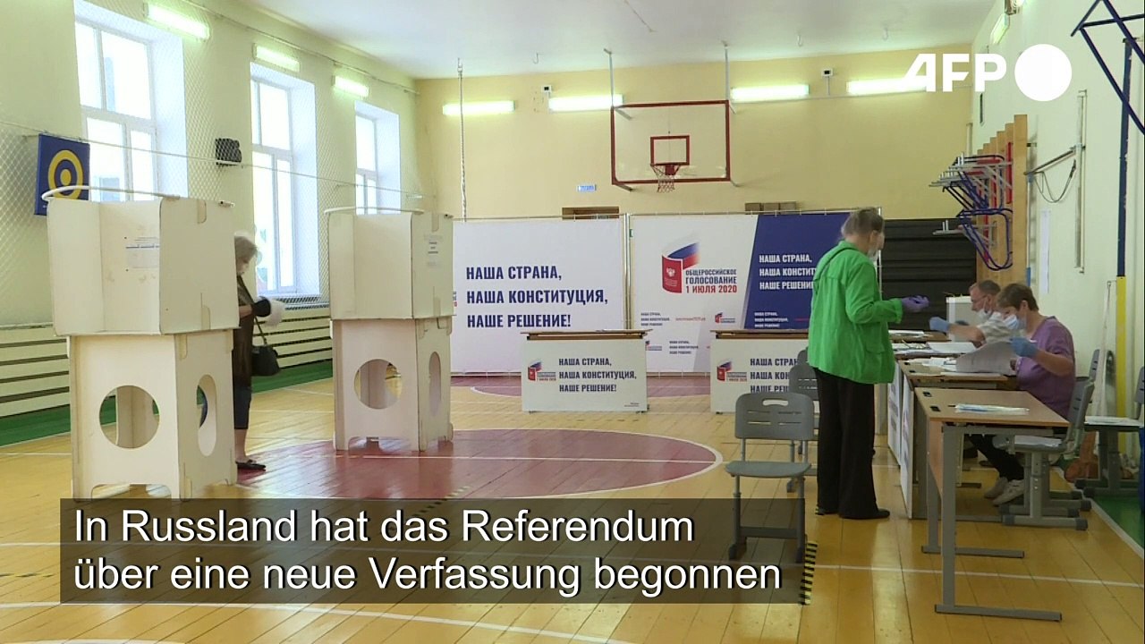 Abstimmung über neue russische Verfassung hat begonnen