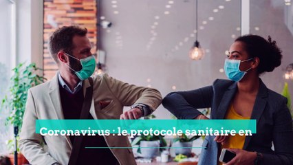 Coronavirus : le protocole sanitaire des entreprises est allégé