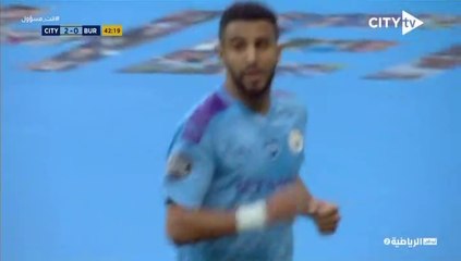 هدف رياض محرز ضد بيرنلي