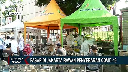 Pasar di Jakarta Rawan Penyebaran Corona