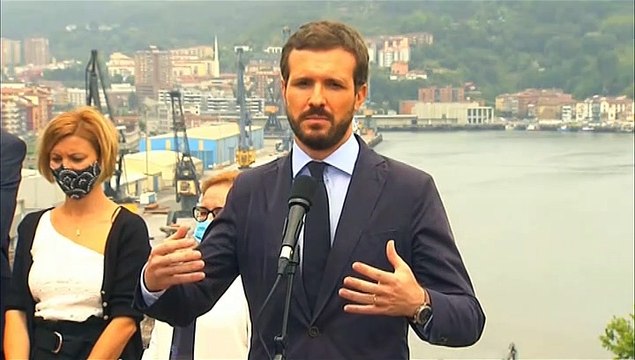 Casado anuncia que el PP apoyará con sus votos el decreto de 'nueva normalidad' y la candidatura de Calviño