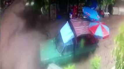 Selde sürüklenen yaşlı adam o anları anlattı