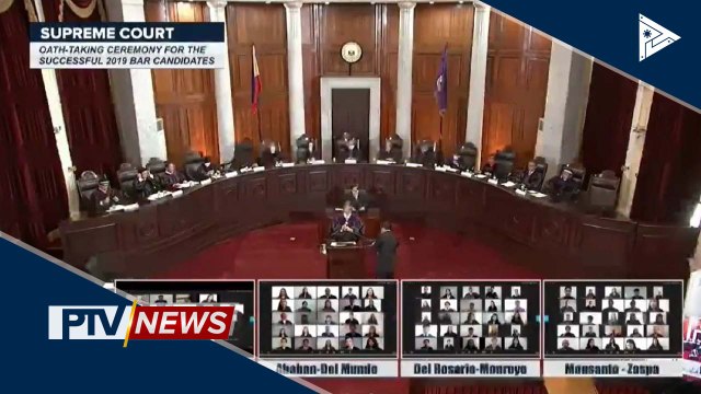 Oath-taking ng mga bagong abogado, isinagawa online