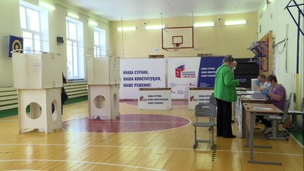 Russos votam reforma constitucional