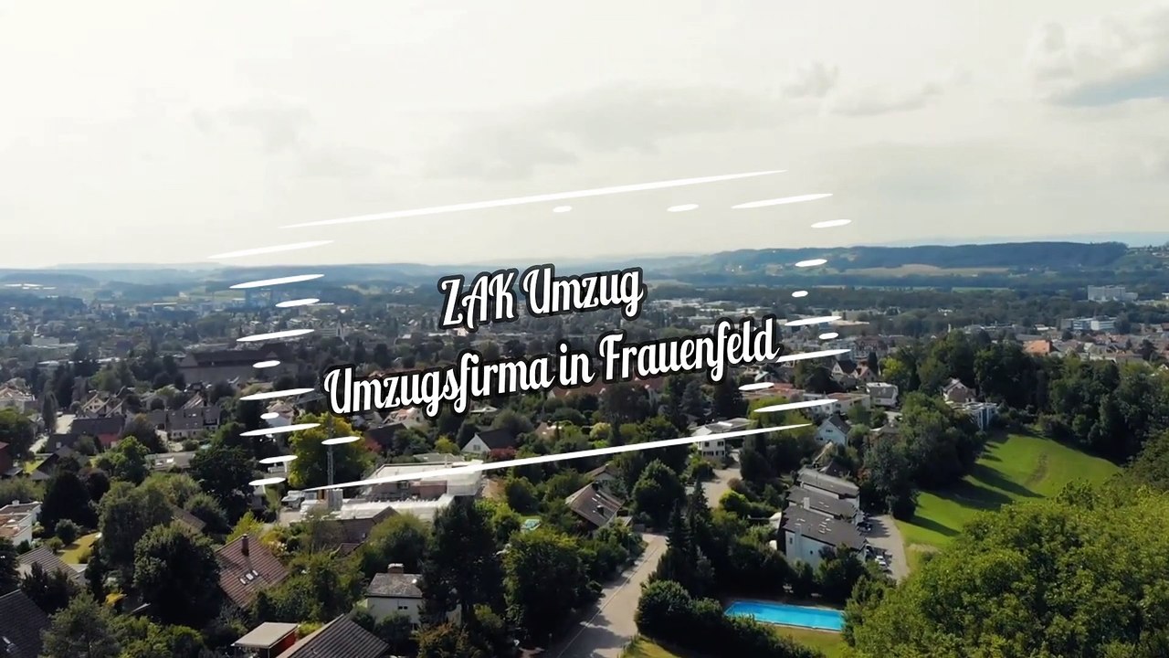ZAK Umzug - Umzugsfirma in Frauenfeld | Professional Mover Frauenfeld +41 52 558 02 75