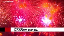 Праздничный салют в Москве продлился четверть часа