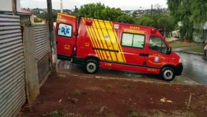 Idosa de 84 anos é socorrida no Bairro Alto Alegre