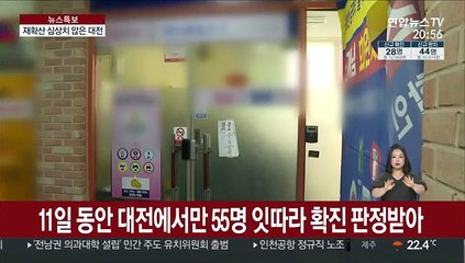 재확산 심상치 않은 대전…'깜깜이 집단 감염' 잇따라