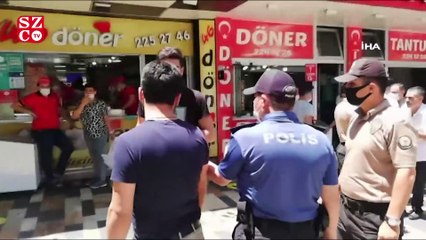 "Maskem aracımda" dedi, ceza yemekten kurtulamadı