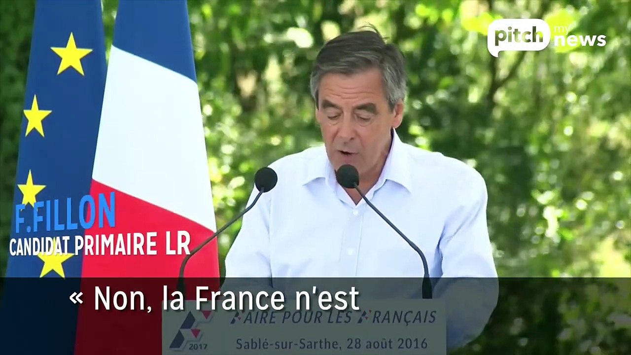 Francois Fillon prochain président français ? Que pense-t-il de notre histoire ?
