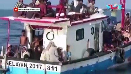Kapal Hancur, Pengungsi Rohingya Diselamatkan Nelayan Aceh