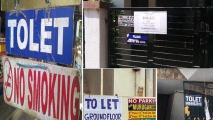 Corona Impact: Empty Cities, To-Let Boards నగరంలో ఏ కాలనీ చూడు టు-లెట్ బోర్టులే !