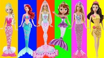 Disney Frozen Mermaid Elsa Anna Ariel and Sisters Mermaids Swimming Underwater, FULL Episodes - LEGO