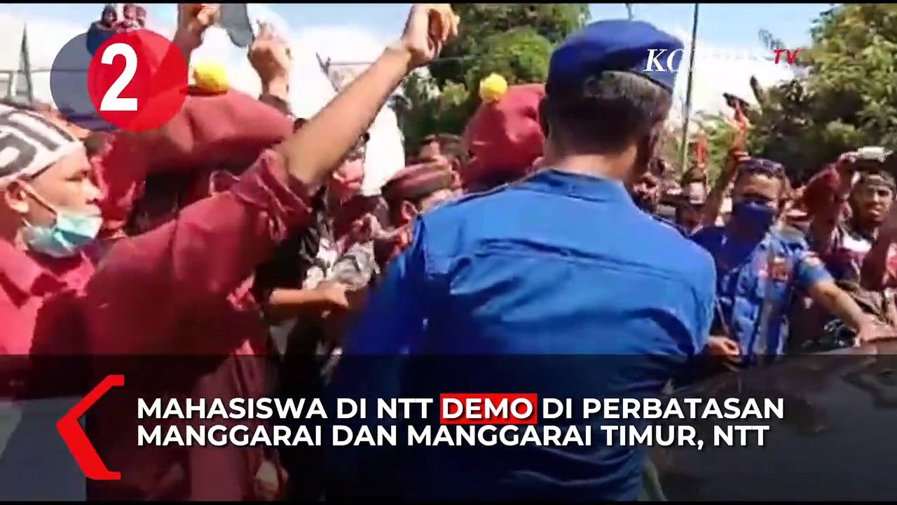 [TOP 3 NEWS] Pembakaran Bendera PDIP I Mahasiswa NTT Demo I Update Corona