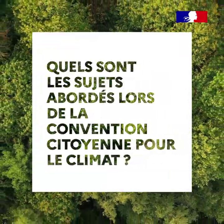 Quels sont les sujets abordés lors de la convention citoyenne pour le climat ? | Gouvernement