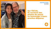Sur TikTok, ils recréent des photos du passé en hommage à leurs proches disparus