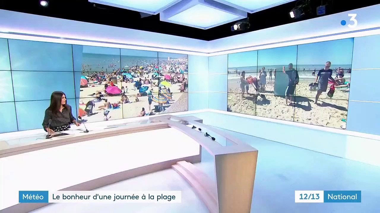 Picardie : la chaleur a amené des milliers de touristes à Fort-Mahon-Plage