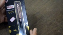 Unboxing and review of flair writometer executive ball pen