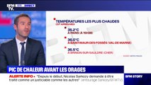 La barre des 35°C franchie pour la première fois de la saison